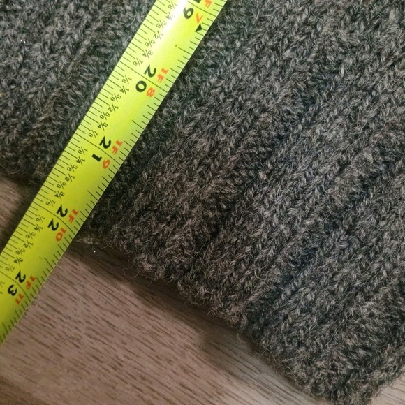 Y2K Express Tricot 100% Wool Pink Turtle Neck Fair Isle Snowflake Sweater Large - Picture 5 of 6